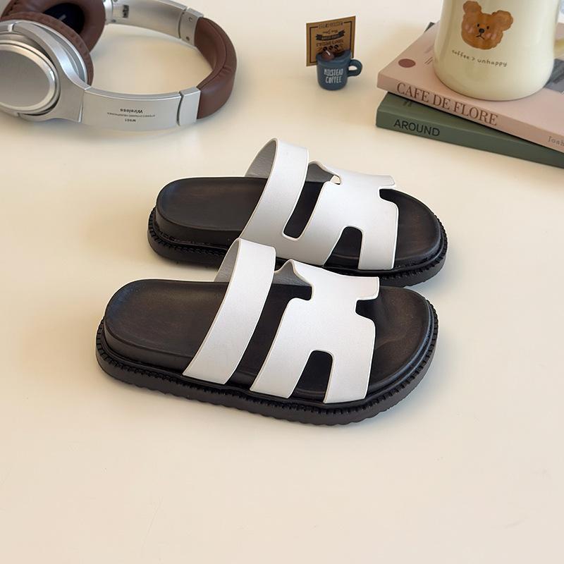 Kids Soft Sole Hollow Out Casual Beach Slide Sandals For Boys And Girls