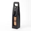 Open Leather Wine Carrier Liquor Packaging Wine Bag