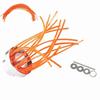 Aluminum Zinc Zinc Alloy Aluminum Porous Lawn Head 3 Discs Grass Cutting Head Trimming Head  Lawn Mowing
