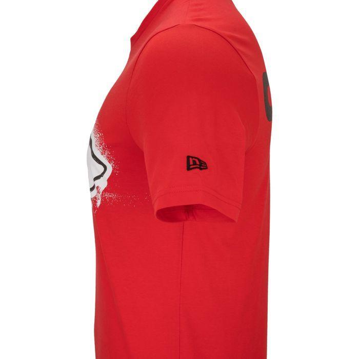 T-shirt NFL - NEW ERA - SPRAY Bucs Chiefs Seahawks Patriots Packer - 100% Cotton - Short Sleeves - Embroidered Logo