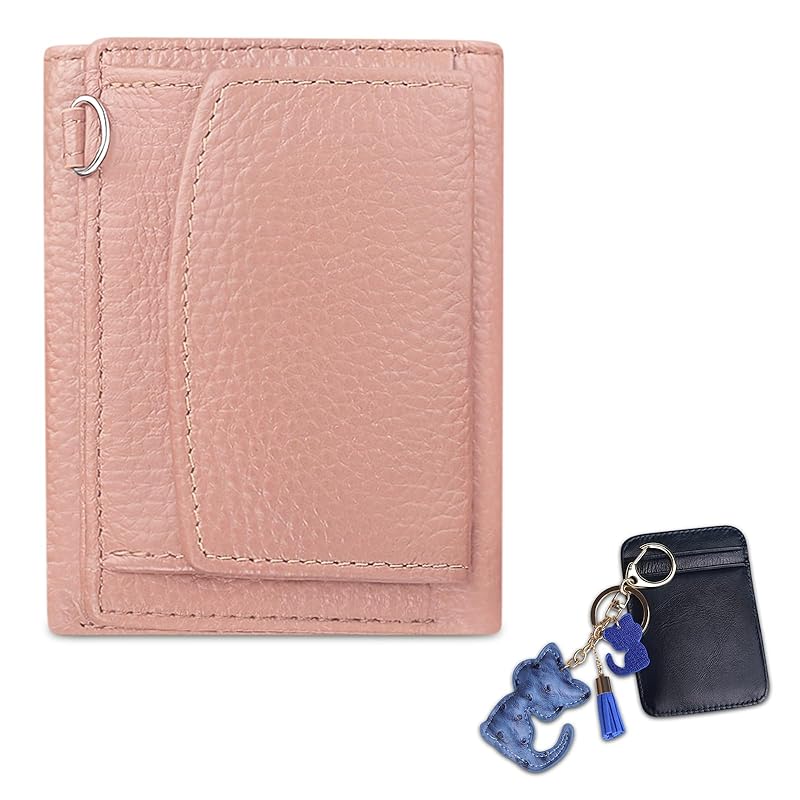 

[FUKUYIN] tri-fold wallet mini wallet ladies box type coin purse genuine leather small wallet card holder large capacity men s mini wallet soft