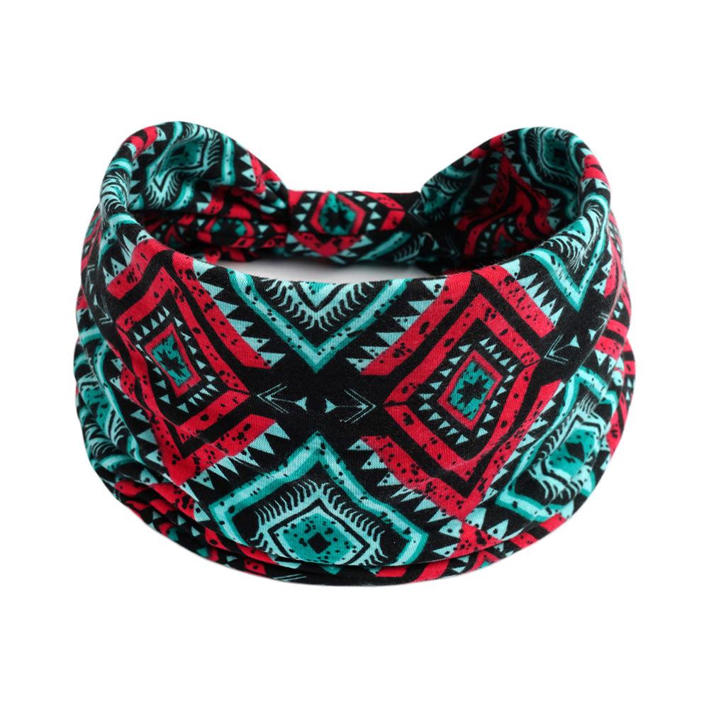 1pc Bohemian Style Headband with Anti Sweat and Sweat Absorbing Features, Essential for Yoga/outdoor Cycling Activities