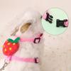 Piggies Hedgehogs With Safe Buckle Pet Traction Pet Leads Rope Bunny Costume Rabbit Harness Leash