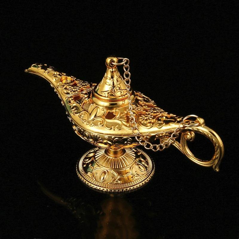 Aladdin-Wunschlampe, Wunschlampe aus Tausendundeiner Nacht, südostasiatischer Stil, Wohndekoration, Aladdin-Ornament, Dekoartikel