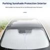 Windshield Sun Shade For Alfa Romeo Stelvio 2017-2021 2022 2023 2024 Window Sunshade Sun Visor Protector Foldable Blocks UV Rays