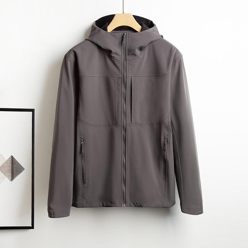 Unisex Waterproof Windproof Softshell Jacket - Breathable, Warm, Ideal for Spring & Autumn Hiking and Mountaineering