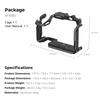 SmallRig Black Mamba Camera Cage for Panasonic G9 II S5 II S5 IIX S1R II S1 II S1 IIE with Quick Release Cold Shoe Strap and Threads / / / / /