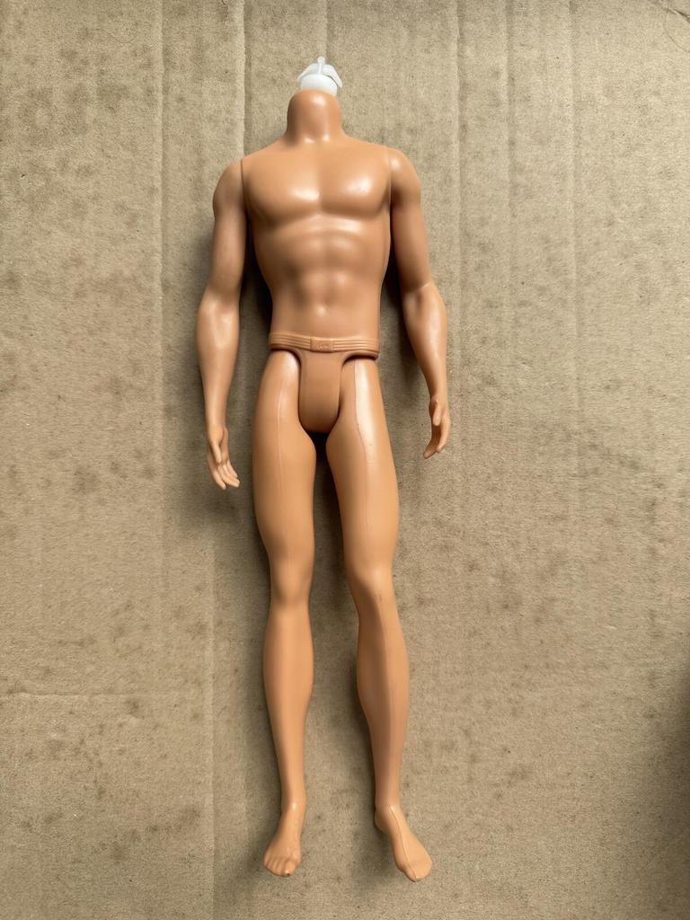 Original Ken Male Doll Yoga Body Replacement Body For BB 1/6 Male Heads