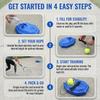 Tennis Trainer Solo Practice Tool With String Rebound Ball Portable Tennis Training Baseboard For Beginners Kids Adults Exercise