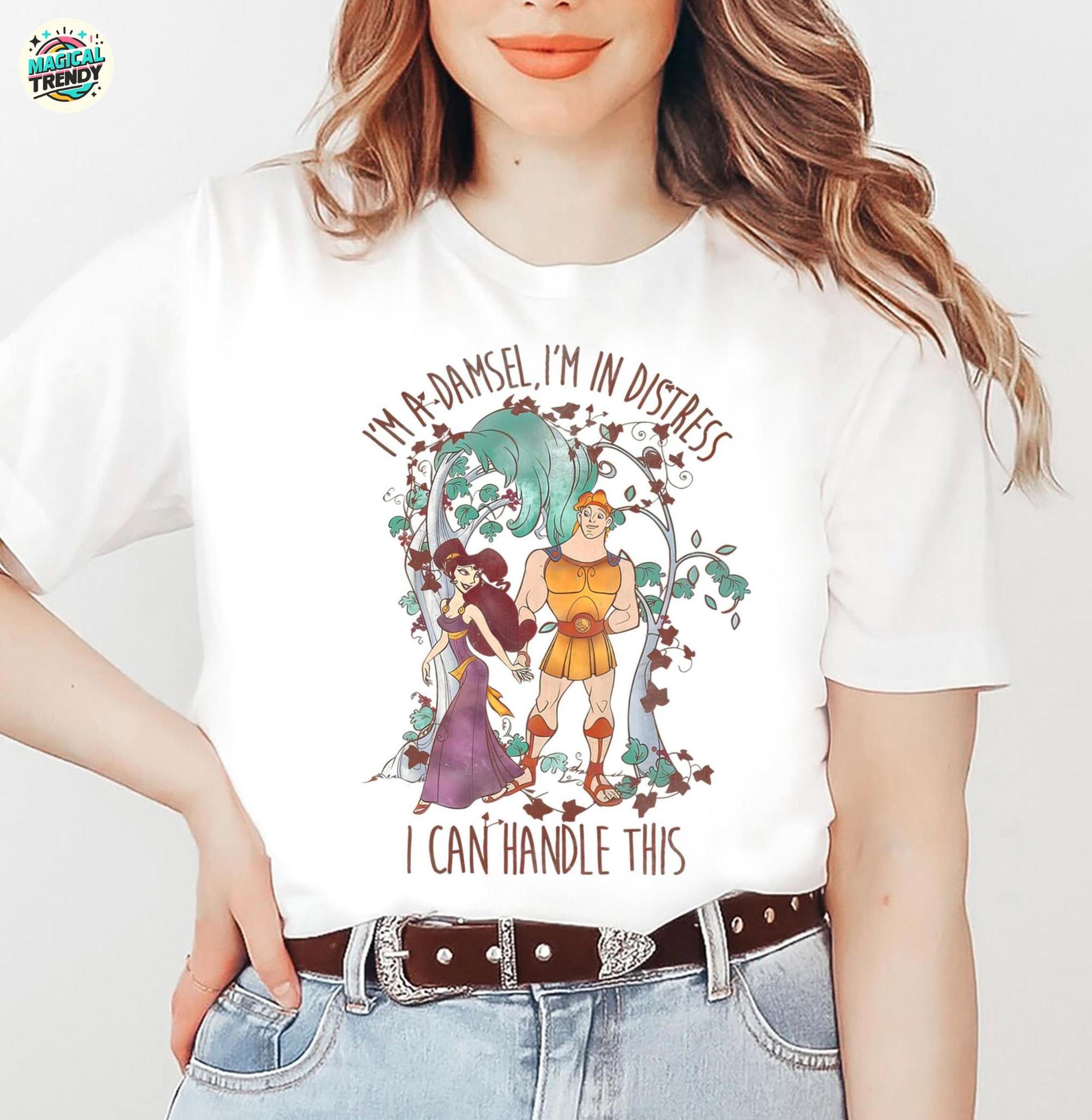 

Hercules Trend Casual Tshirt Family Travel Tshirt Happy Magic King Im in Trouble I Can Handle Tshirt S