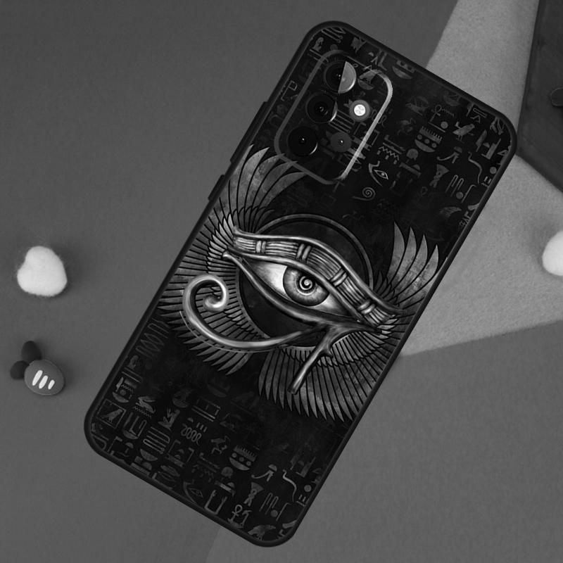 Egyptian Eye Of Horus Case For Samsung Galaxy A13 A16 A26 A36 A56 A06 A55 A35 A15 A54 A34 A14 A53 A12 A22 A32 A52