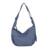 Casual Hobo Bag Dumpling Bag with Adjustable Strap Foldable Shoulder Bag with Multiple Pockets Large Capacity Crossbody Bag for Daily Use Travel Work