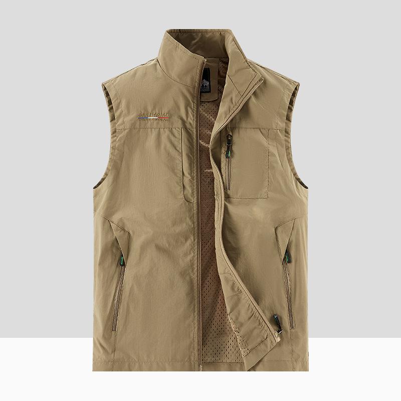 Spring and Summer New Vest Men's Soil Outdoor Leisure Vest Vest Vest Vest Sports Jacket