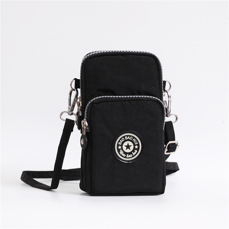 Sports Wallet Phone Bag For Mobile Shoulder Bag Pouch Case Belt Handbag Purse Coin Wallet Retro Key Holder Small Money Bag