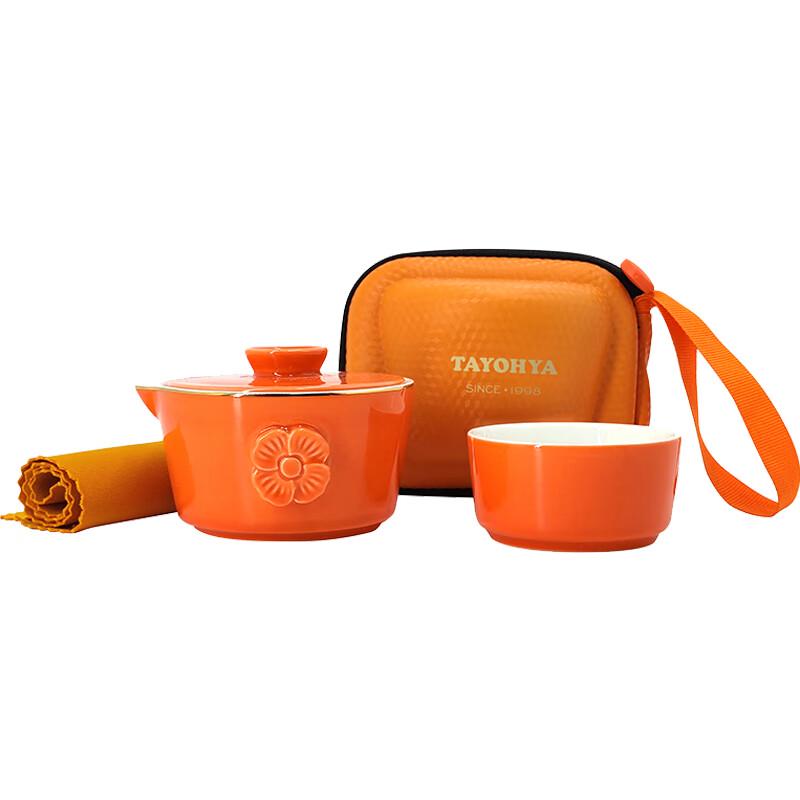 TAYOHYA Portable Single Person Travel Tea Set