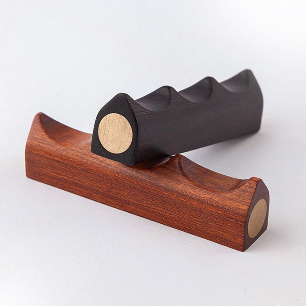 

Creative Calligraphy Pen Holder Chinese Wooden Pen Rack Wooden Desk Pen Stand Stationery Supplies style 2