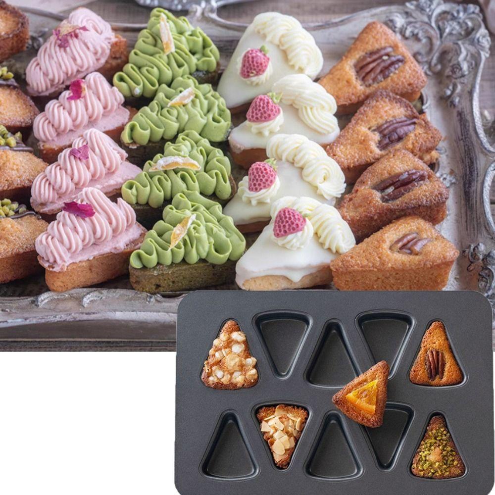 6/8 Cavity Madeleine Cake Baking Pan Nonstick Dessert Baking Tray Durable Bread Baking Mold  Muffin