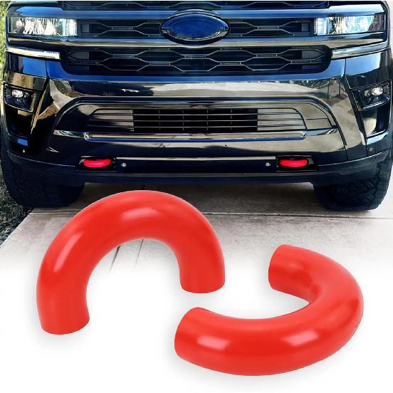 2pieces Front Tow Hooks Covers Hooks Covers Tow Hooks Covers Car Tow Hooks Hitch Cover Durable