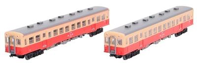 TOMYTEC Railway Collection, Kominato Railway Kiha 200 Series 205 + 211 2-Car Set, Diorama Supplies, 336778