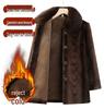 Women's Fleece-Lined Winter Coat for Middle-Aged & Elderly - New Mink Velvet Style for Moms & Grandmas