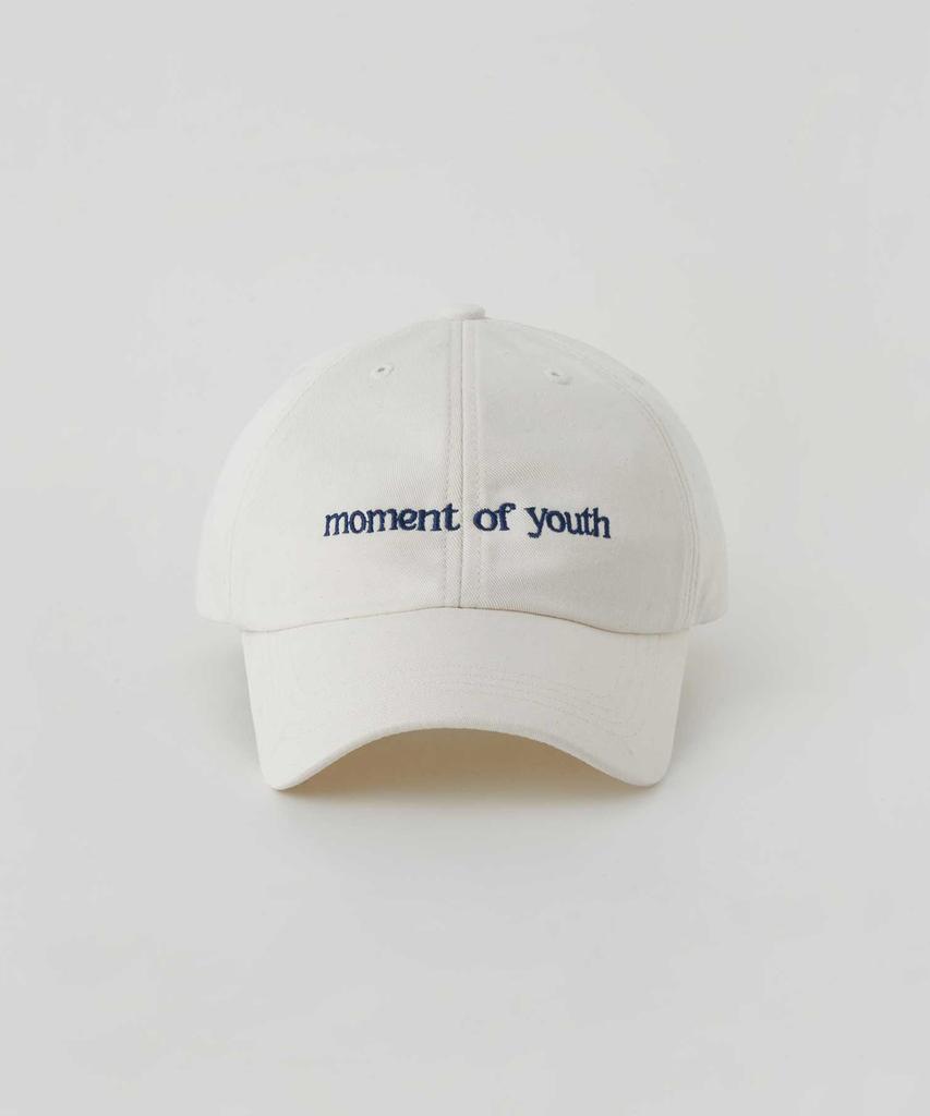 THERYE Moment Cotton Ball Cap(Ivory)