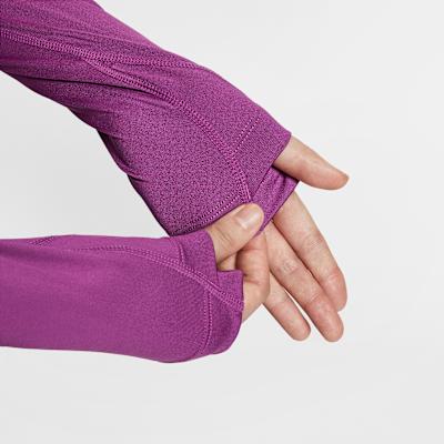 Nike ACG T Shirts Women's Purple Crew Neck Moderate