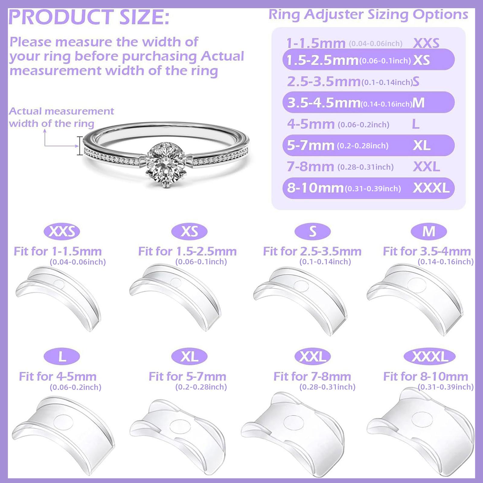 Набор для регулировки размера кольца для свободных колец — фото 4