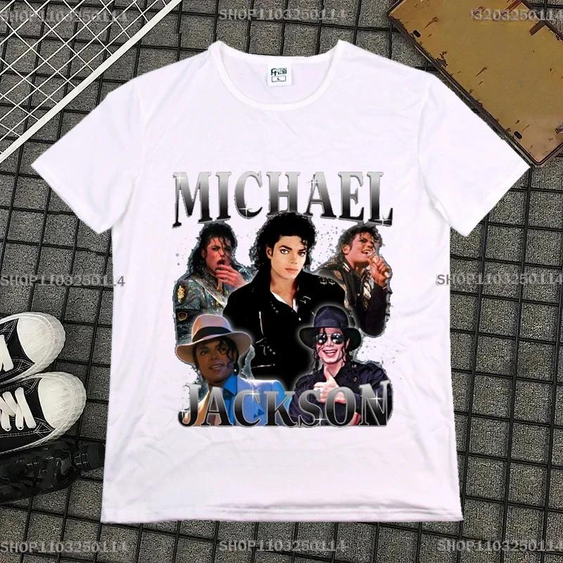 Michael Jackson T Shirt Design Custom Aldult Teen Unisex Digital Printing Tee Shirts Funny Art Streetwear Cartoon Tee  T-Shirt