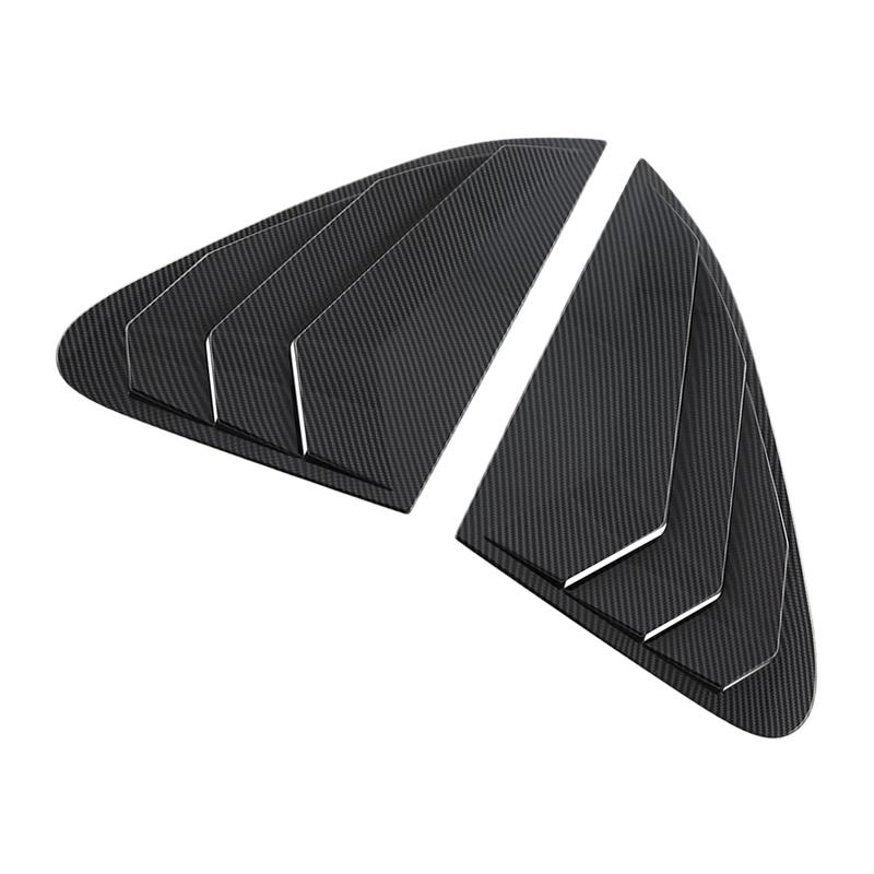 2pcs Rear Window Shutter Cover For Honda HRV HR-V - US Rear Window Louver Cover Car Window Accessories