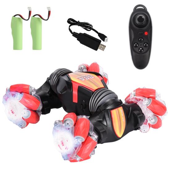 Remote Control Car 4WD 2.4GHz 360 Degree Rotation RC Stunt Crawler Off Road