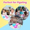 High Density Gel Ice Cube Square Decompression Vent Toy Squishy Stress Ball Squeeze Toys Stress Relief Sensory Toy
