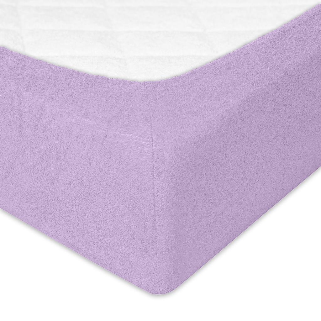 Classic terry sheet with elastic 150x190, 160x200x20, violet_19, matex