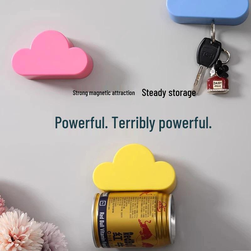 Nordic Cloud Magnetischer Schlüssel- & Taschenhalter - Selbstklebend, Kein Bohren erforderlich