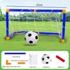 Portable Micro Soccer Goal Set (Net, Pump, Ball Included) | Lightweight Indoor/Outdoor Gear For Park & Beach Training 1Set