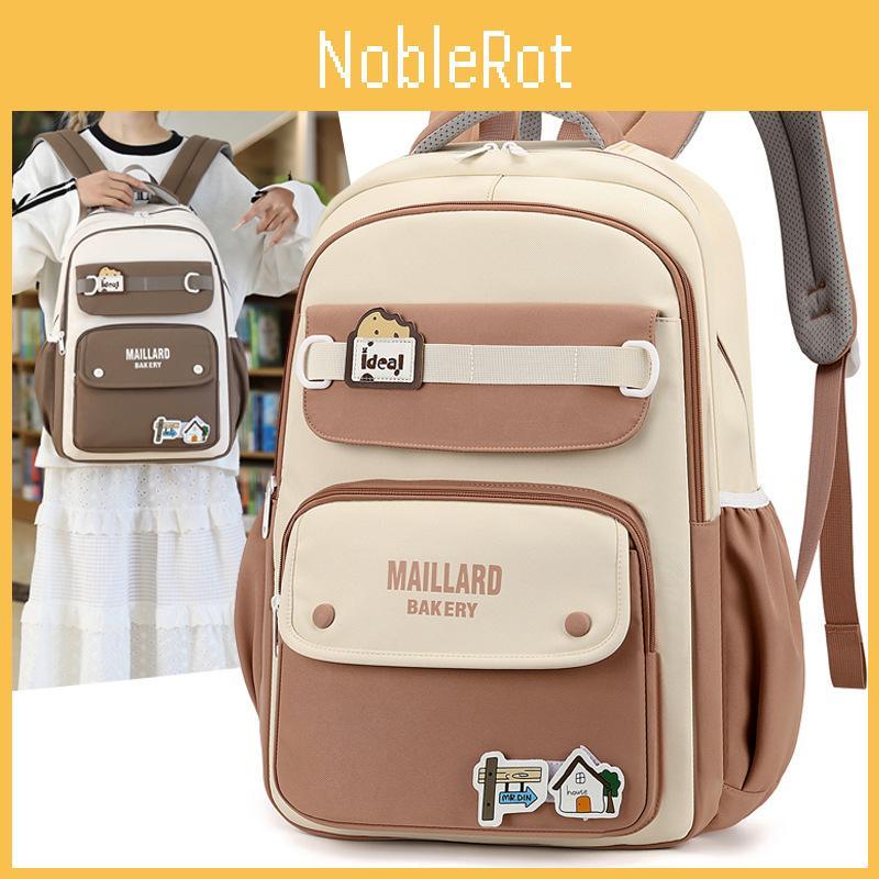 Multicolor Modern Nylon Backpack With Large Capacity Ideal For Everyday Use And School