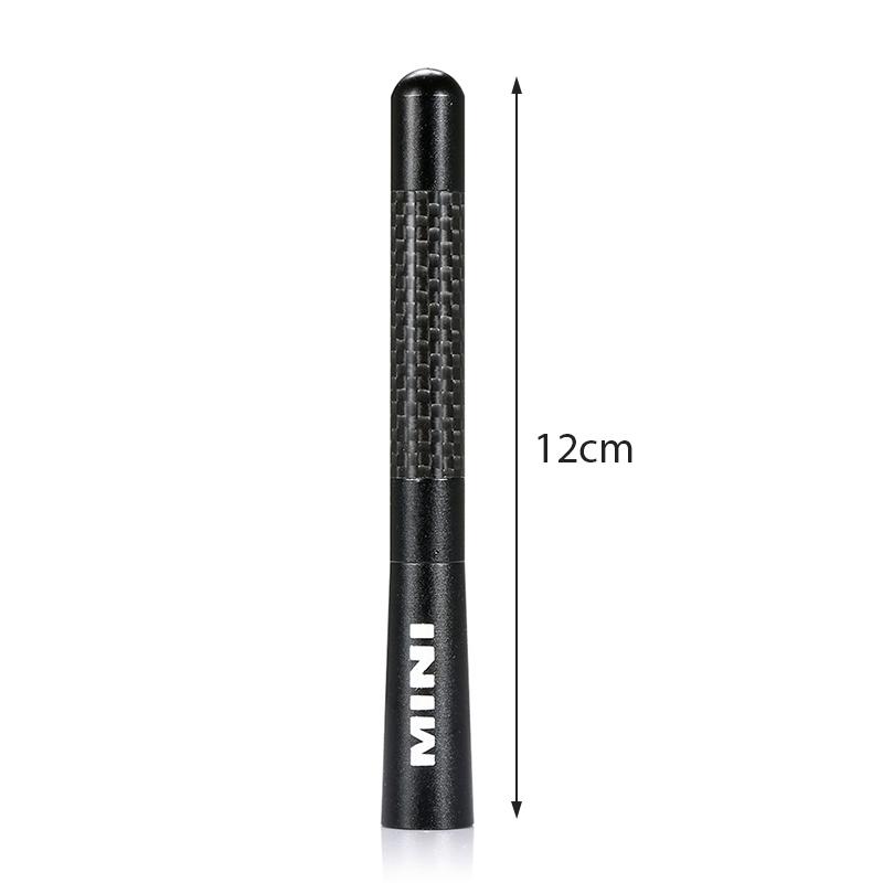 Araba Çatı Evrensel Dekor Karbon Fiber Anten R55 R56 R60 R50 R53 F55 F56 F60
