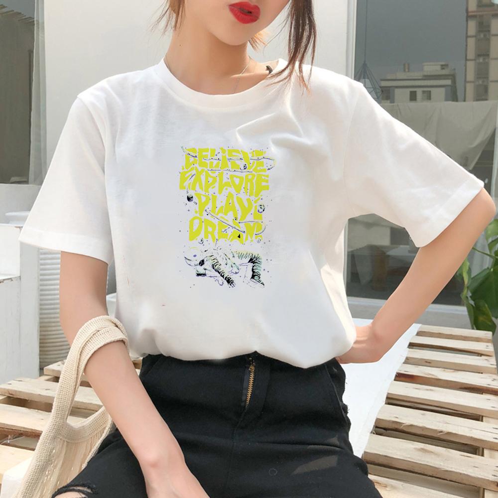 Japanese Style Harajuku Tshirt Women Fashion Streetwear White Clothing Ropa Aesthetic Female T Shirt Summer Short