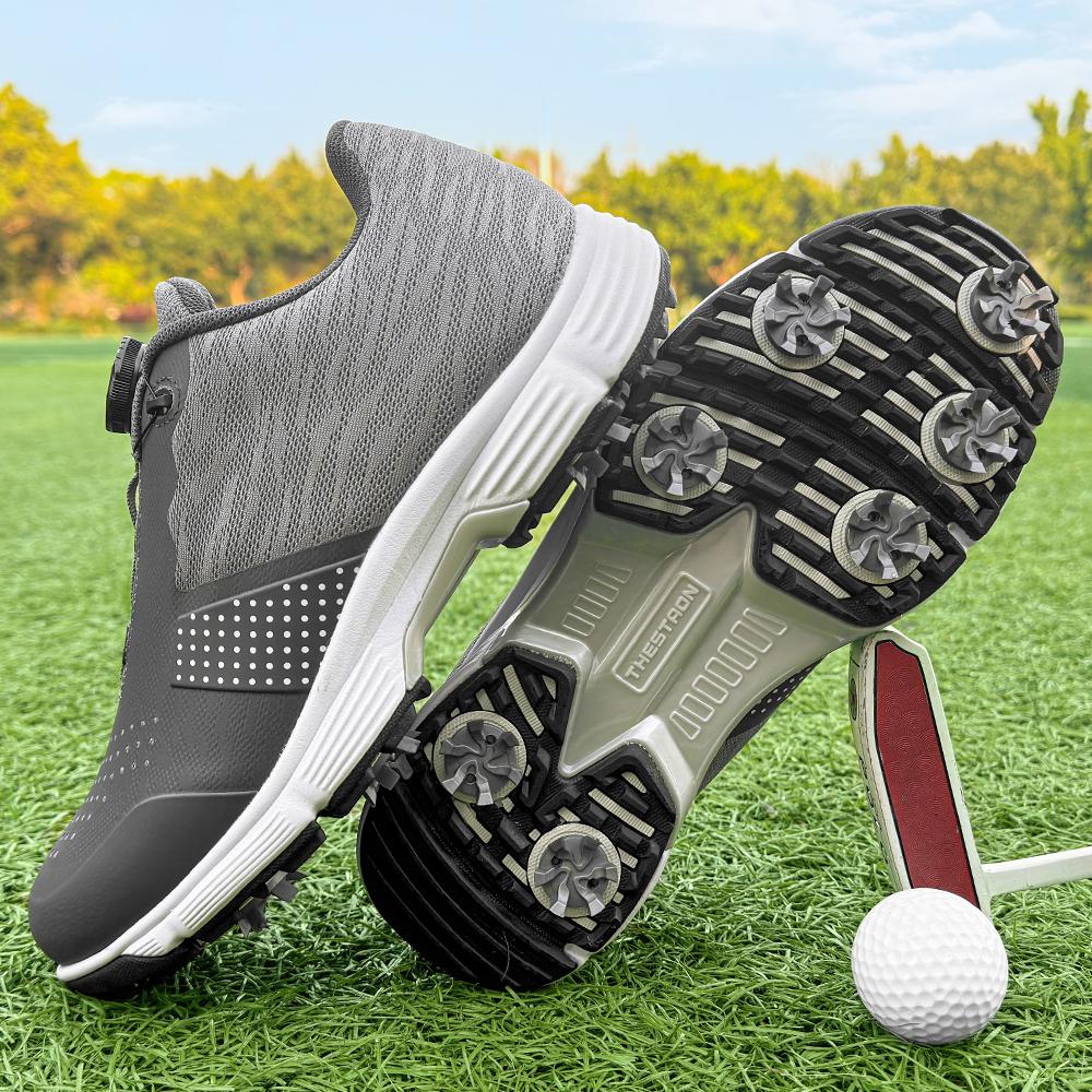 

Golf Shoes Men Lightweight Waterproof Footwears for Golfers Non Slip Golfing Sneakers Size 39-49 49