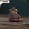 Yixing Zisha Capybara Eight Precepts Wukong Incense Holder Tea Pet Elegant Tea Sculpture Tea Figurine Play Toys Tea Statue Craft
