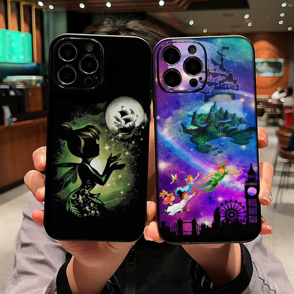 Funda Coque Cover for Apple iPhone 16 11 13 14 15 Pro Max 7 6 8 Plus SE2 SE3 + 16E SE 2022 Phone Case Tinker Bell Peter Pan