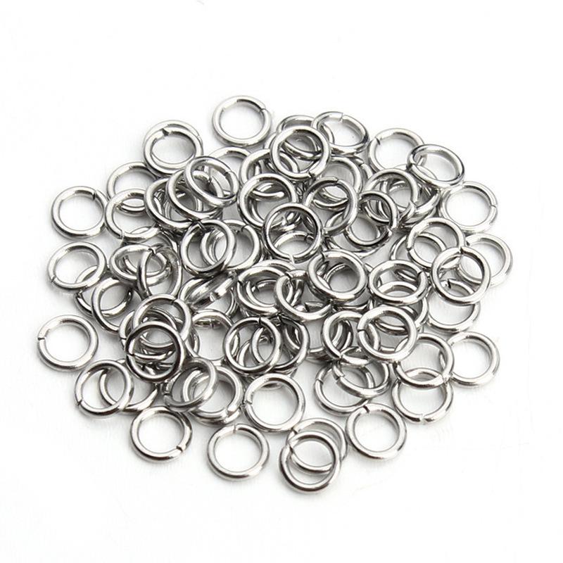 Stainless Steel Single Loop Jump Ring for DIY Jewelry