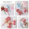 Colorful Candy Cane Xmas Tree Decorations Festive Striped Lightweight Christmas Pendants 2025 Xmas Decorations For Home Decors