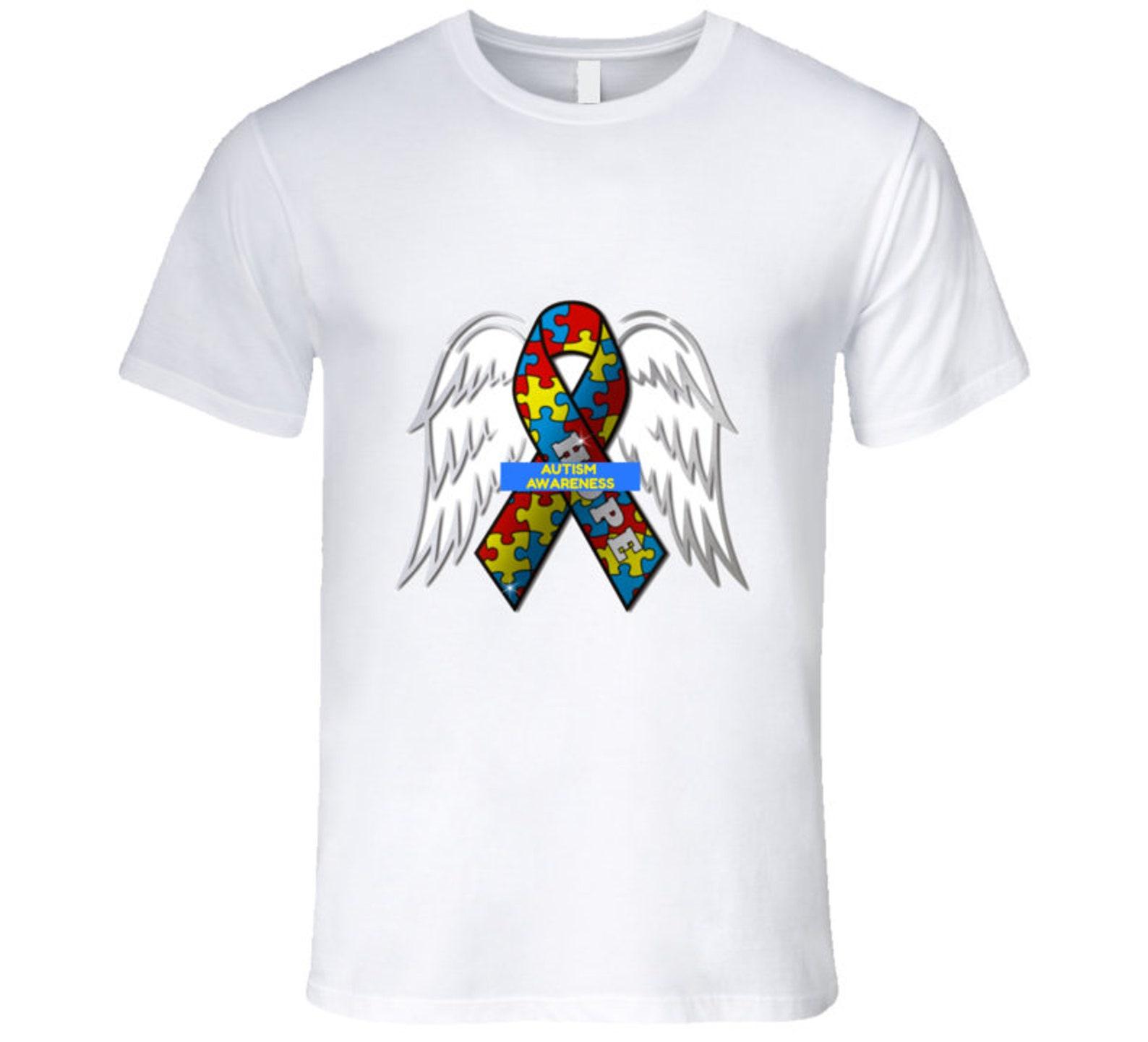 Autism Hope T Shirt M