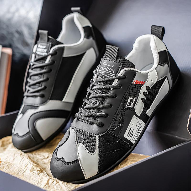 Men Sneakers Mesh Casual Shoes High Quality Comfortable Outdoor Flats Lightweight Male Running Shoes Lace-up Plus Size Men Shoes