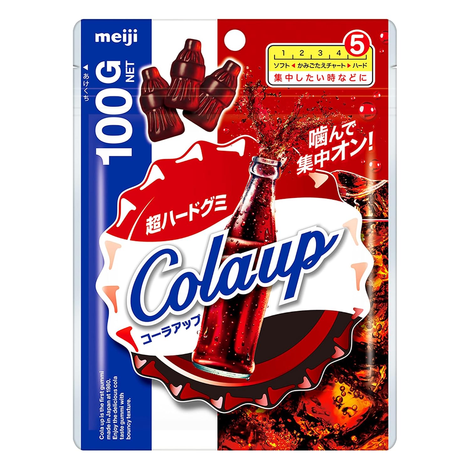 Meiji Gummy Cola Up 100g 6 pieces