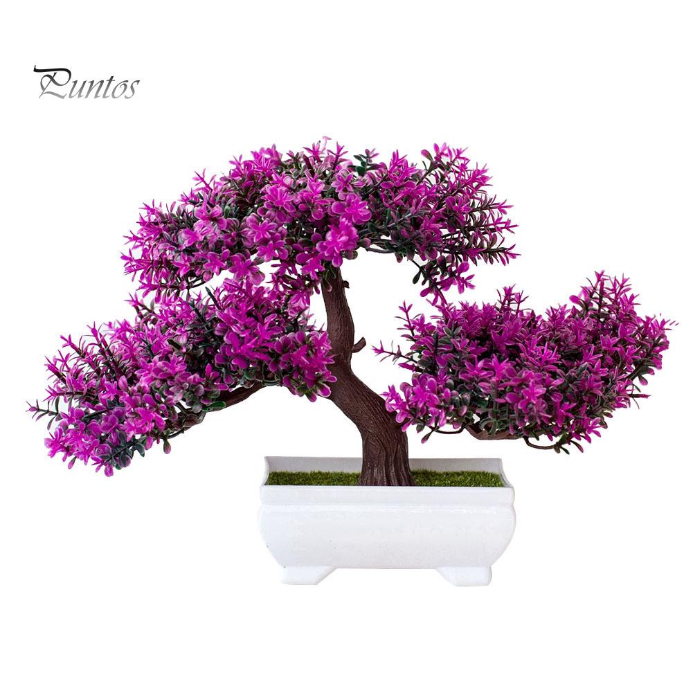 Umělá domácí bonsai dekorace? 1ks květina borovice rostlina Fotografie rekvizitní svatba
