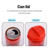 10/1Pcs Plastic Beverage Can Lids Leak-proof Drinks Protector Multi-color Air-leak Beer Sealing Cap Portable Water Bottle Covers