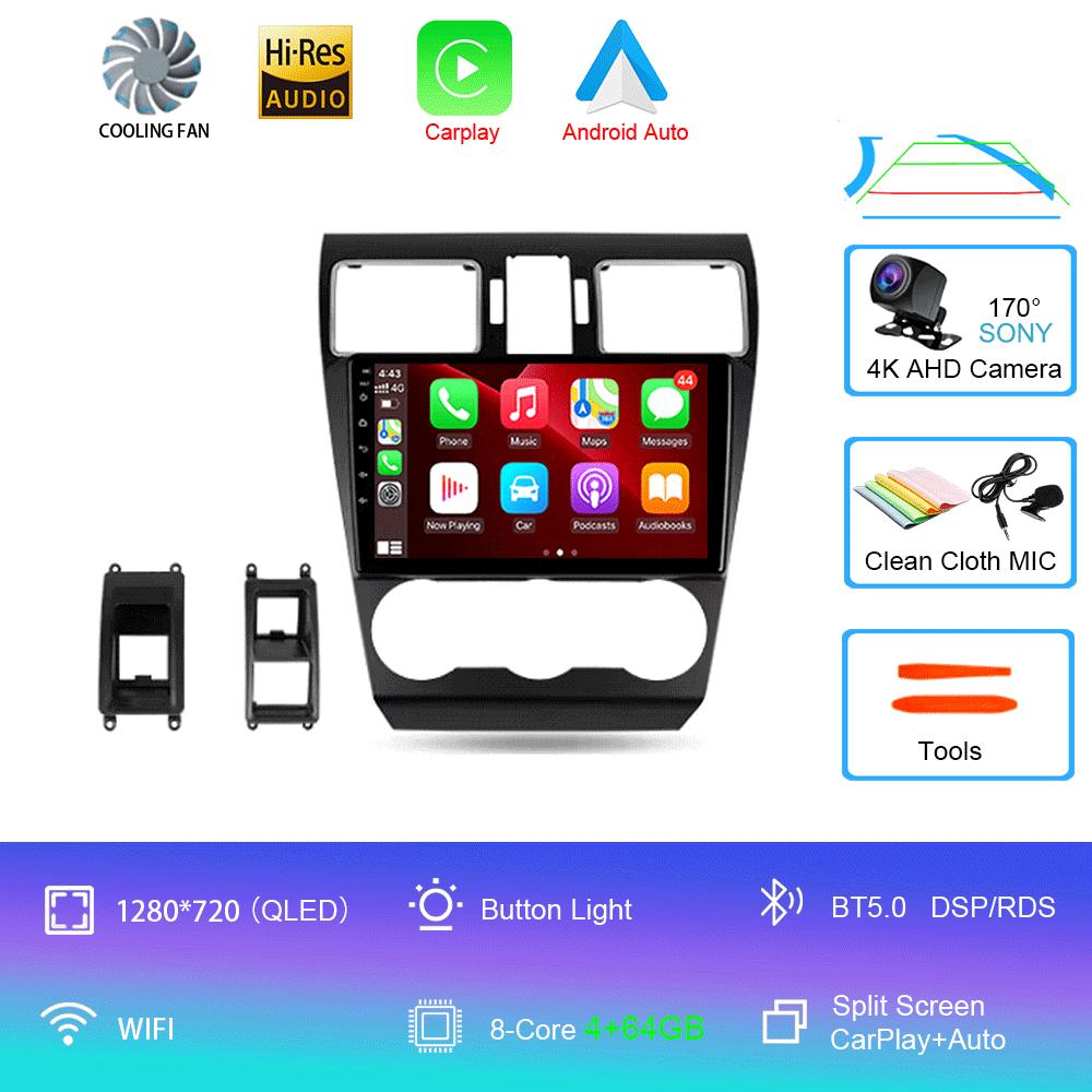 Android 14 Car Radio Subaru Forester 4 SJ 2016 - 2018 Multimedia Video Player GPS Stereo Navigation No 2din 2 Din Dvd