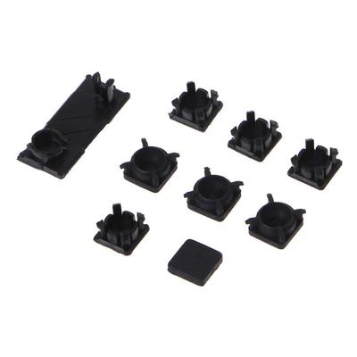 Piedini in gomma Set di coperture per tappi a vite con pulsanti in plastica di ricambio per Sony Playstation PS3 Slim 2000 3000
