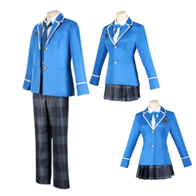 Ensemble Stars Hidaka Hokuto Anzu Cosplay Outfit Uniform Carnival Party Props
